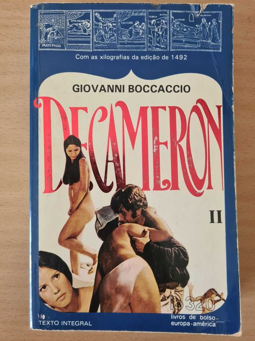 Livro "Decameron" vol II de Boccaccio