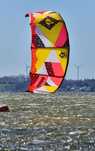 Latawiec kite firmy Blade 9m + 11m + bar kitesurfing