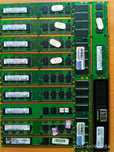 Модулі пам'яті Оперативна пам'ять RAM DDR1, 2, 3, 4