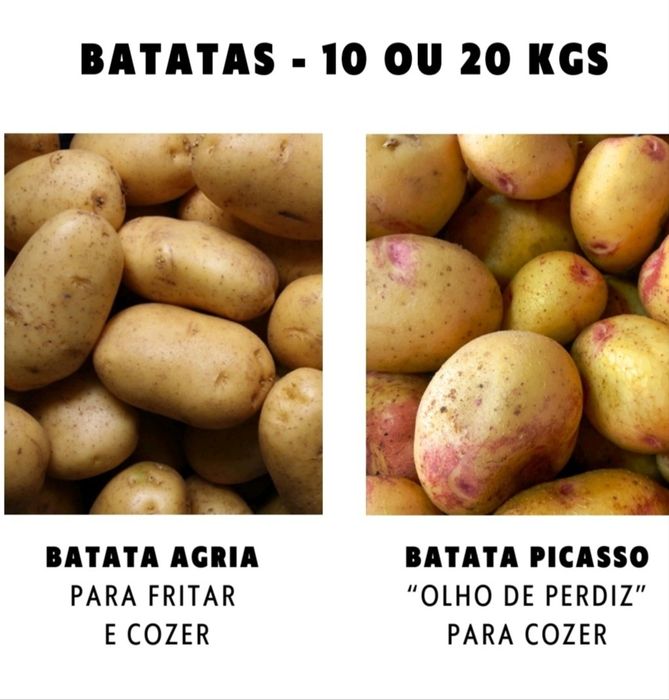 Batatas consumo agria