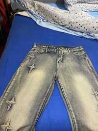 Calças Y2K Baggy Jeans BershVibe