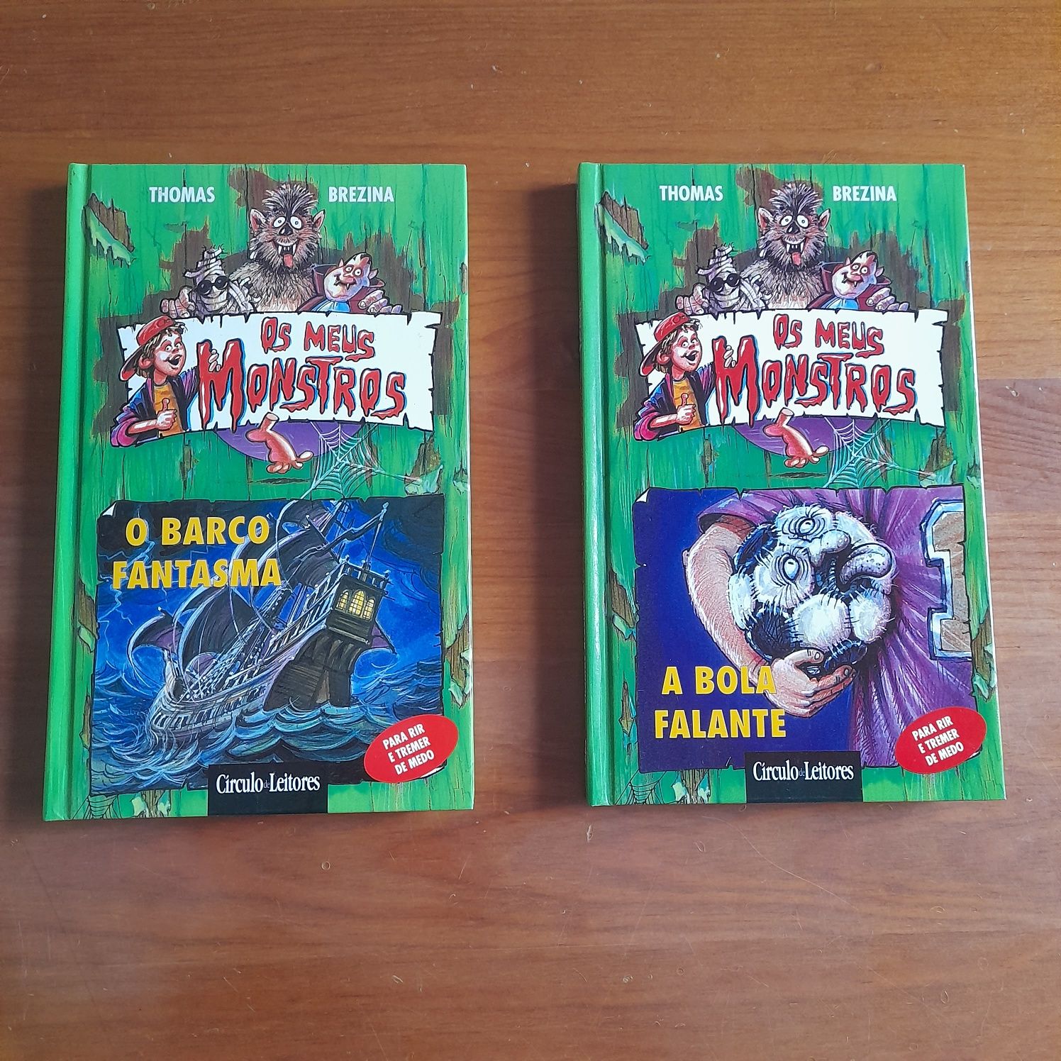 Os meus mostros livros coleção