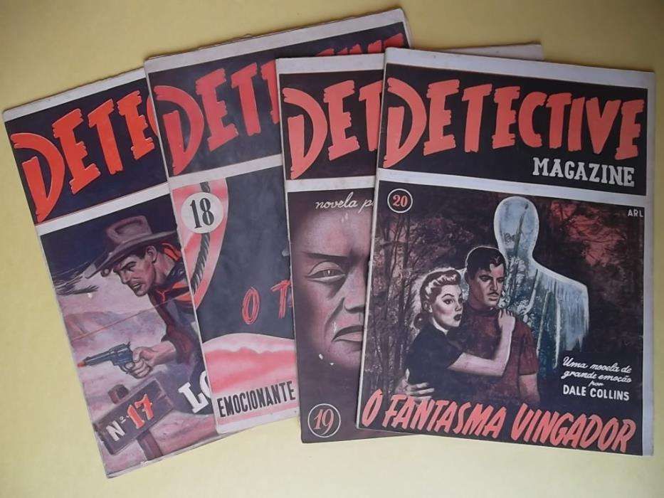Detective Magazine - 24 revistas antigas