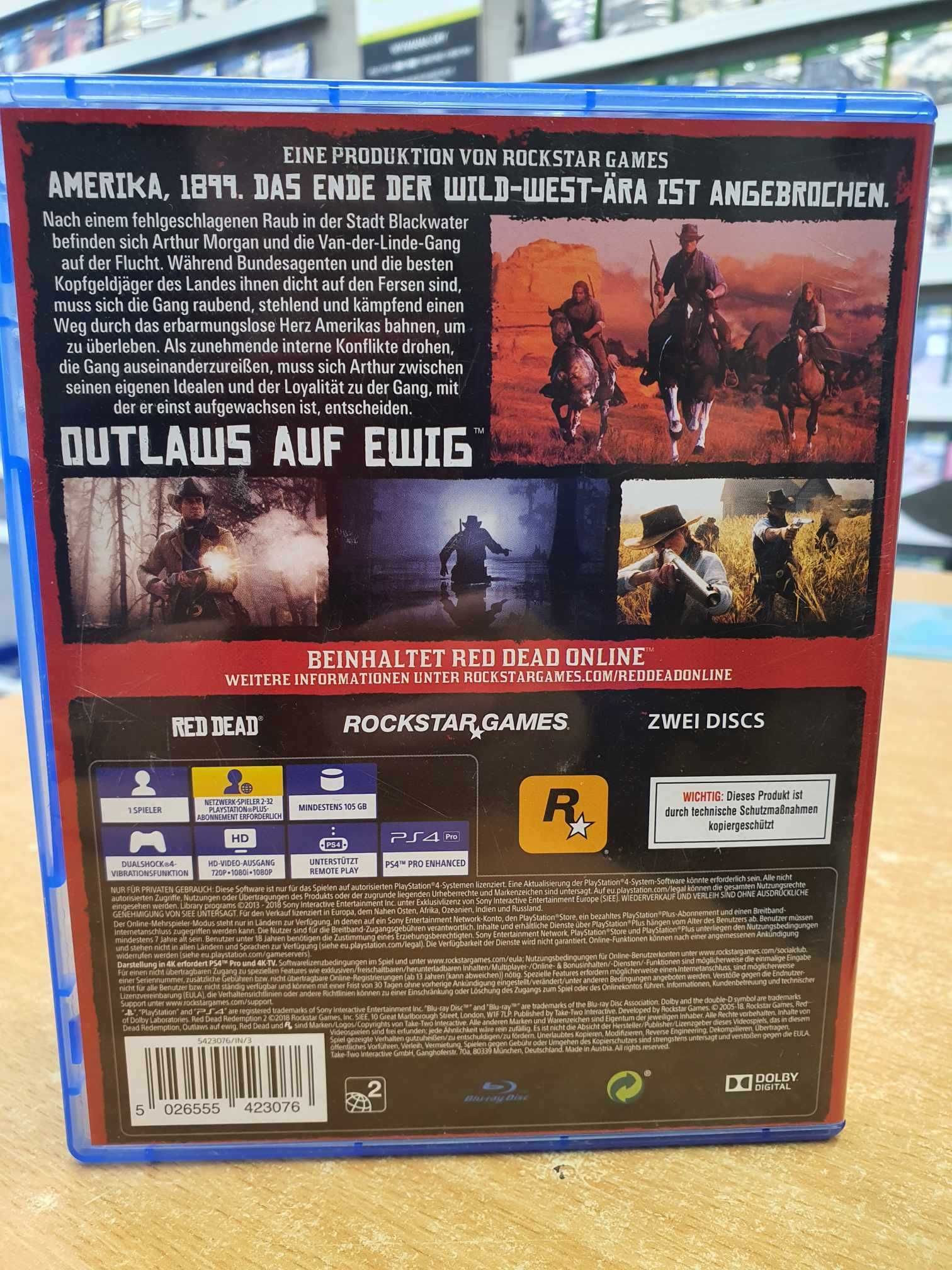 Red Dead Redemption 2 PS4 Wymiana/Skup/Sprzedaż Lara Games