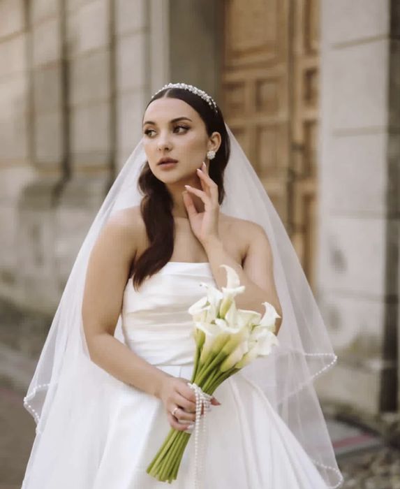 Комплект прикрас нареченої для весільного образу