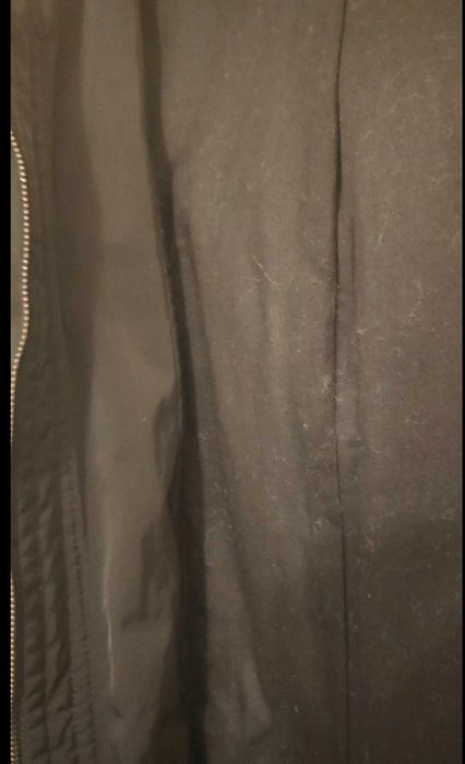 Casaco preto (Kispo) comprido - Massimo Dutti