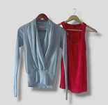 Ted Baker  - sweter 55% wełna plus koszulka