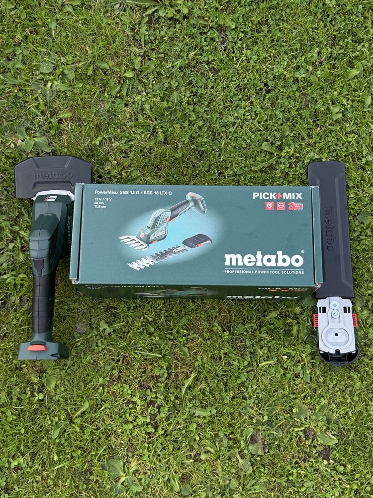 Nożyce akumulatorowe do trawy i krzewów 12V Metabo PowerMaxx SGS 12Q
