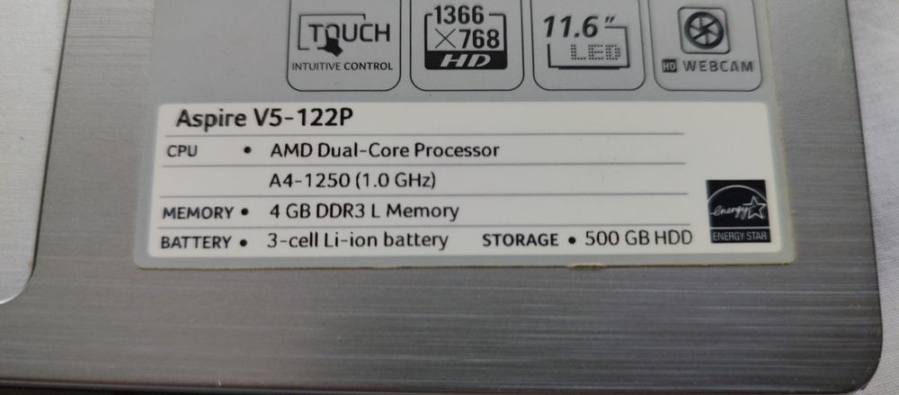 Продам ноутбук на запчастини без ssd