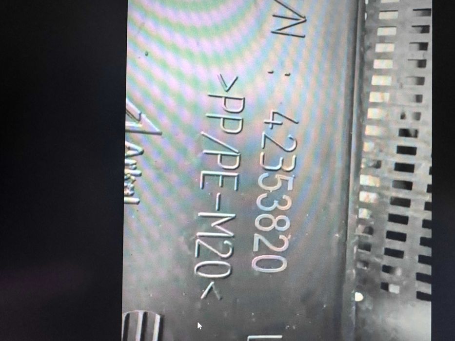 Nadkole Opel Mokka X lewe przednie bez uszkodzeń