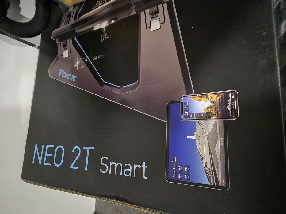 Rolo treino garmin tacx neo 2t smart