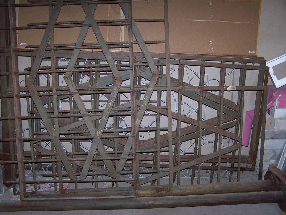 Забор металлический мощный, секции и ворота