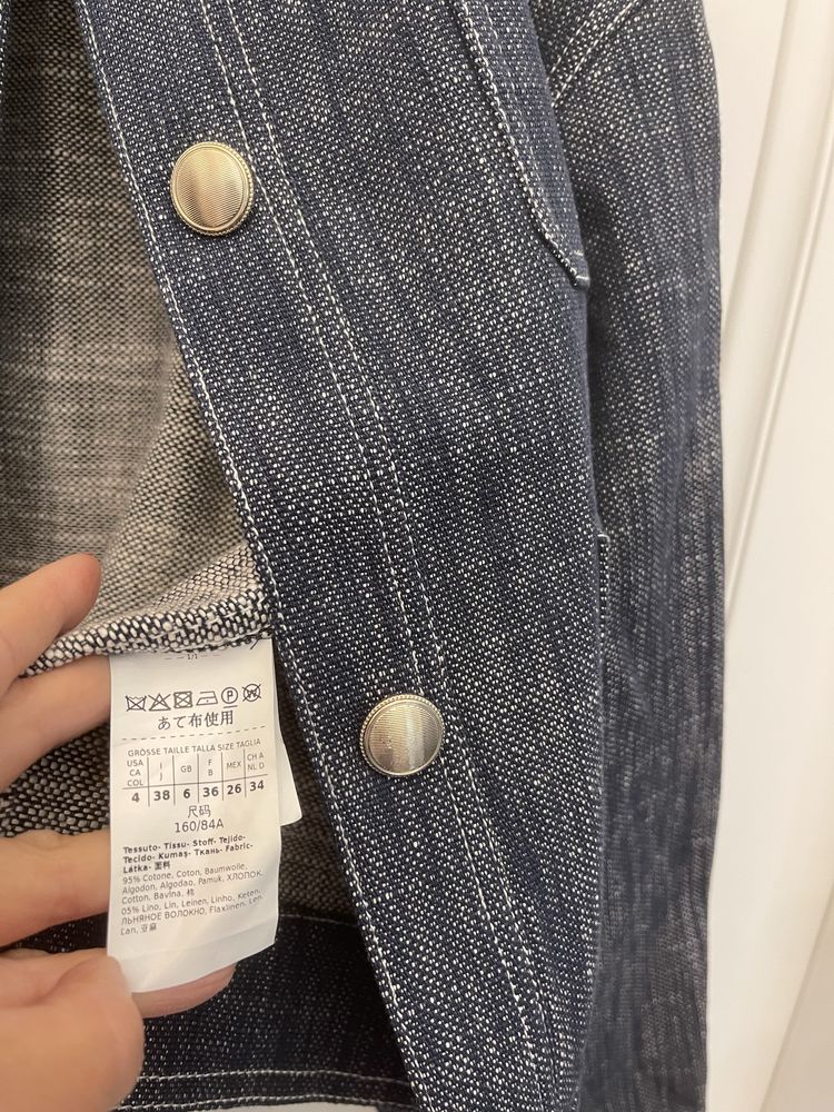 MAX MARA piękna kurteczka jeansowa, żakiet