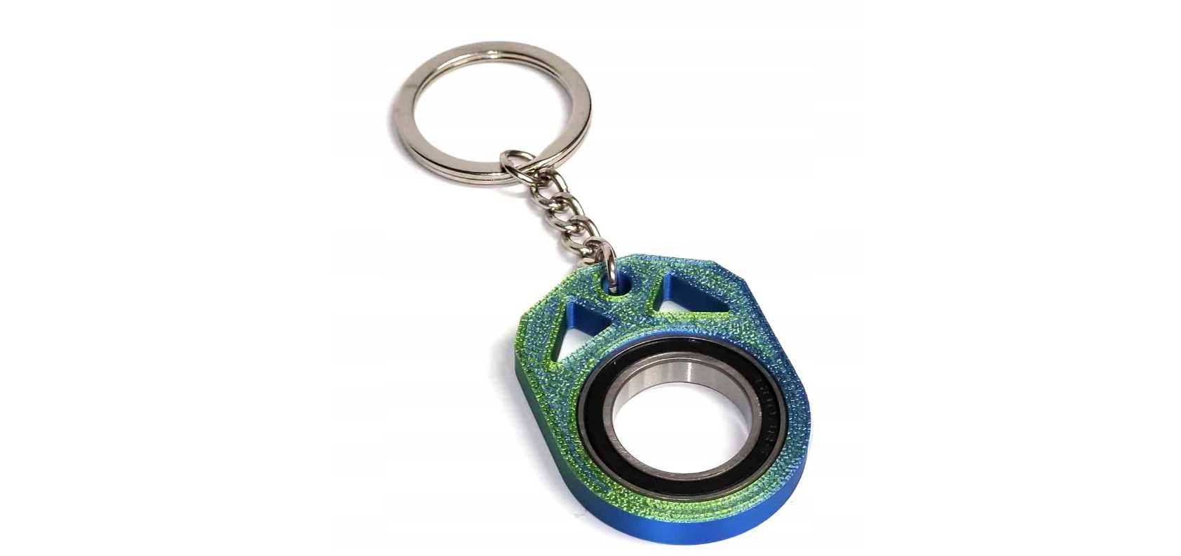 Keyrambit Brelok Fidget Spinner Lagoon - Keyspinner