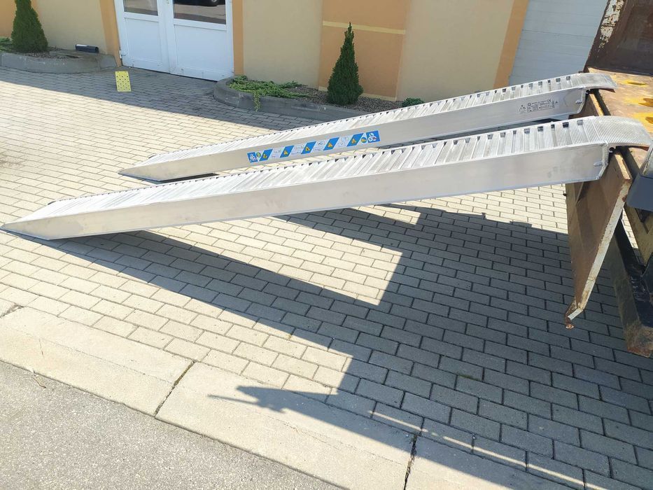 Najazdy aluminiowe 2m-5m do 13t, Włoska jakość, gwarancja,dostawa