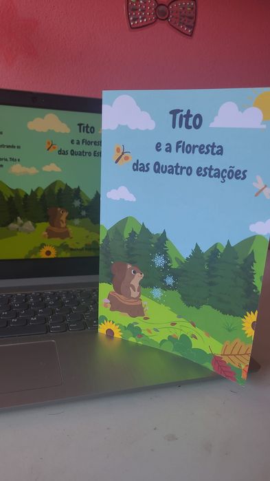 Livro infantil Tito e a floresta das quatro estações