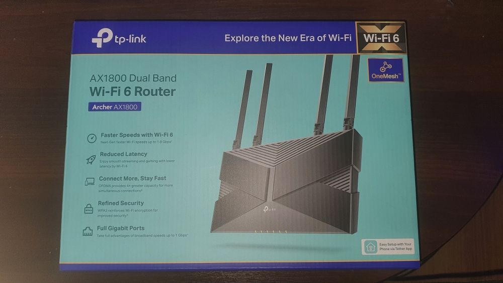 TP-Link WiFi 6 Router Dual band stan  jak nowy okazja