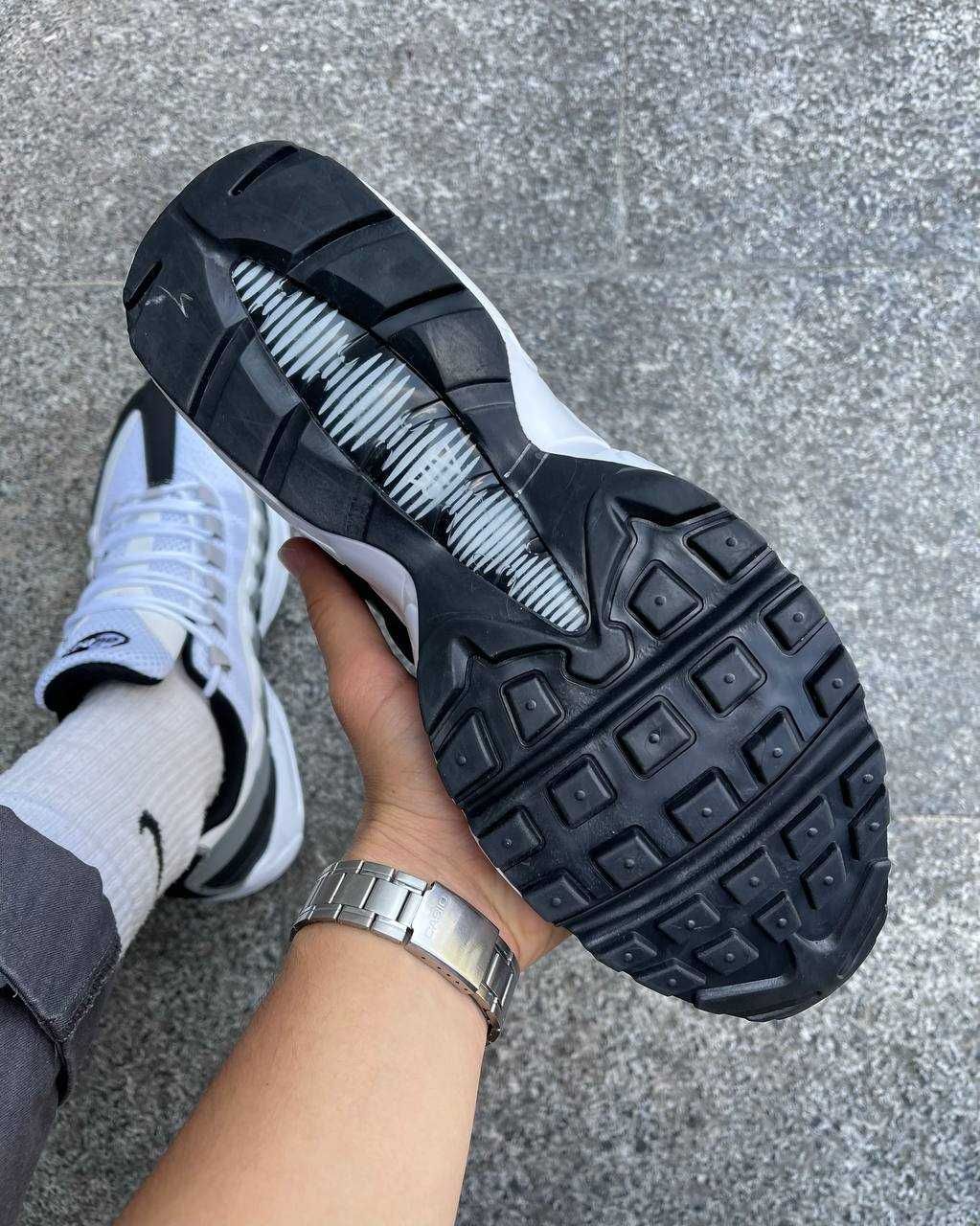 !SALE! Nike Air Max 95 White/Black 40 41 42 43 44 45 46 найк аир макс