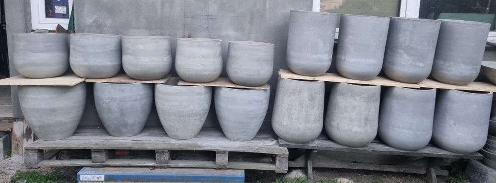 SUPER ZESTAW 16szt. Betonowych  Donic + podstawek GRATIS