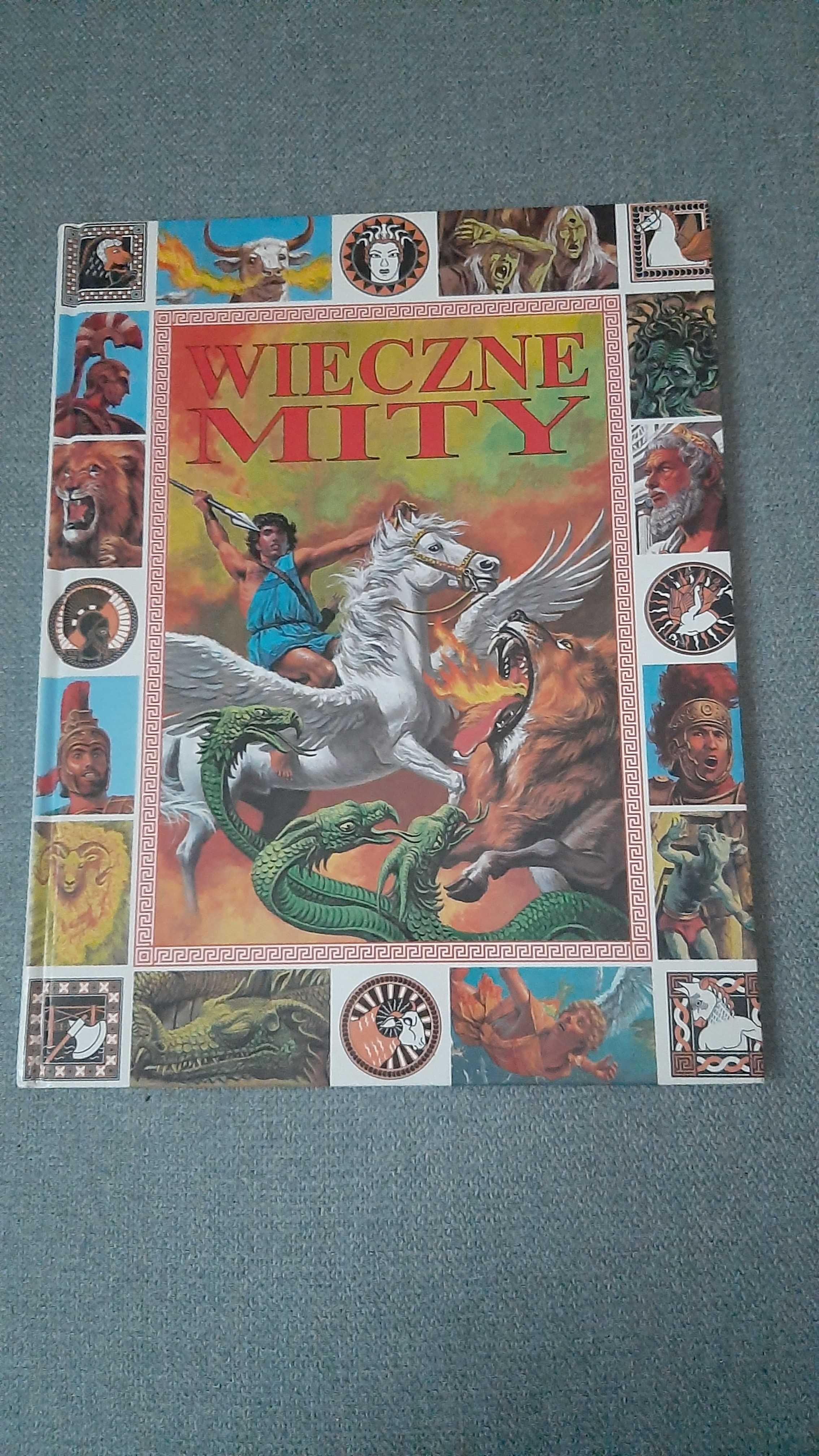 Wieczne mity Mitologia grecka dla dzieci piękne ilustracje Roger Payne