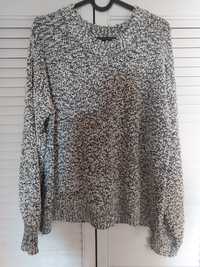 Sweter puffy w kolorze szarym, rozmiar XL, C&A