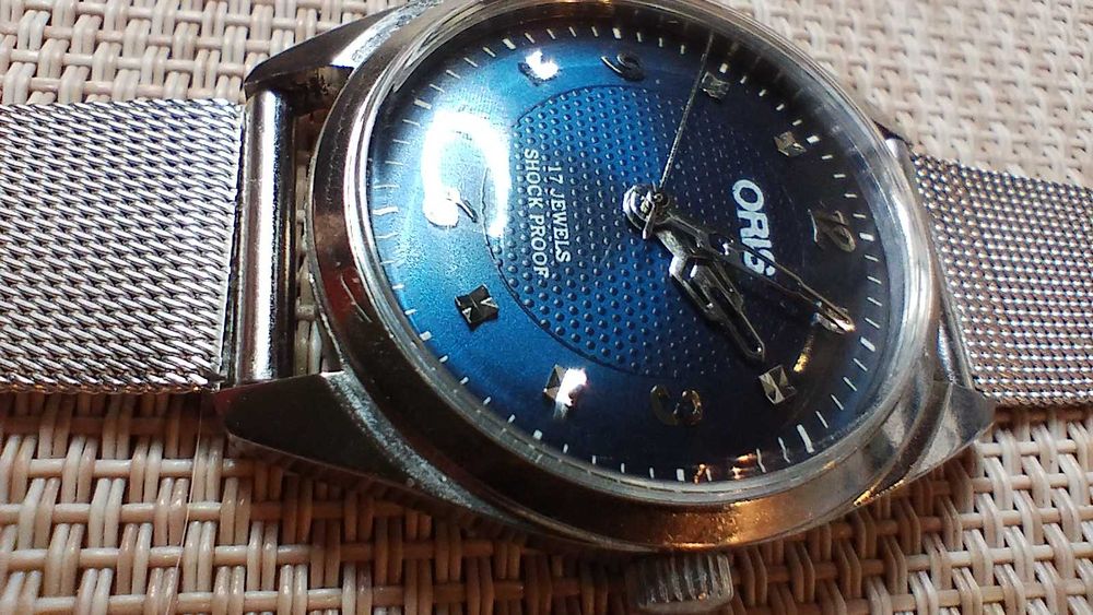 ZEGAREK oris SWISS męski kolekcjonerski cal. ST96 17 kam.