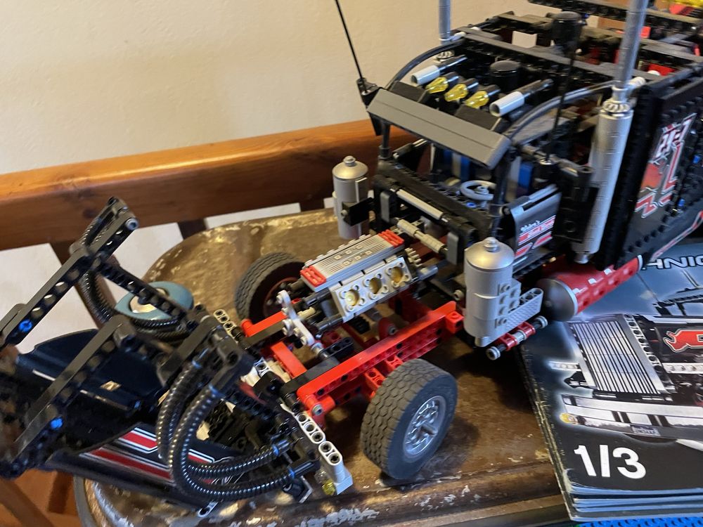 Lego technic 8285 tow truck Olbrzymi model chrome edition bdb stan