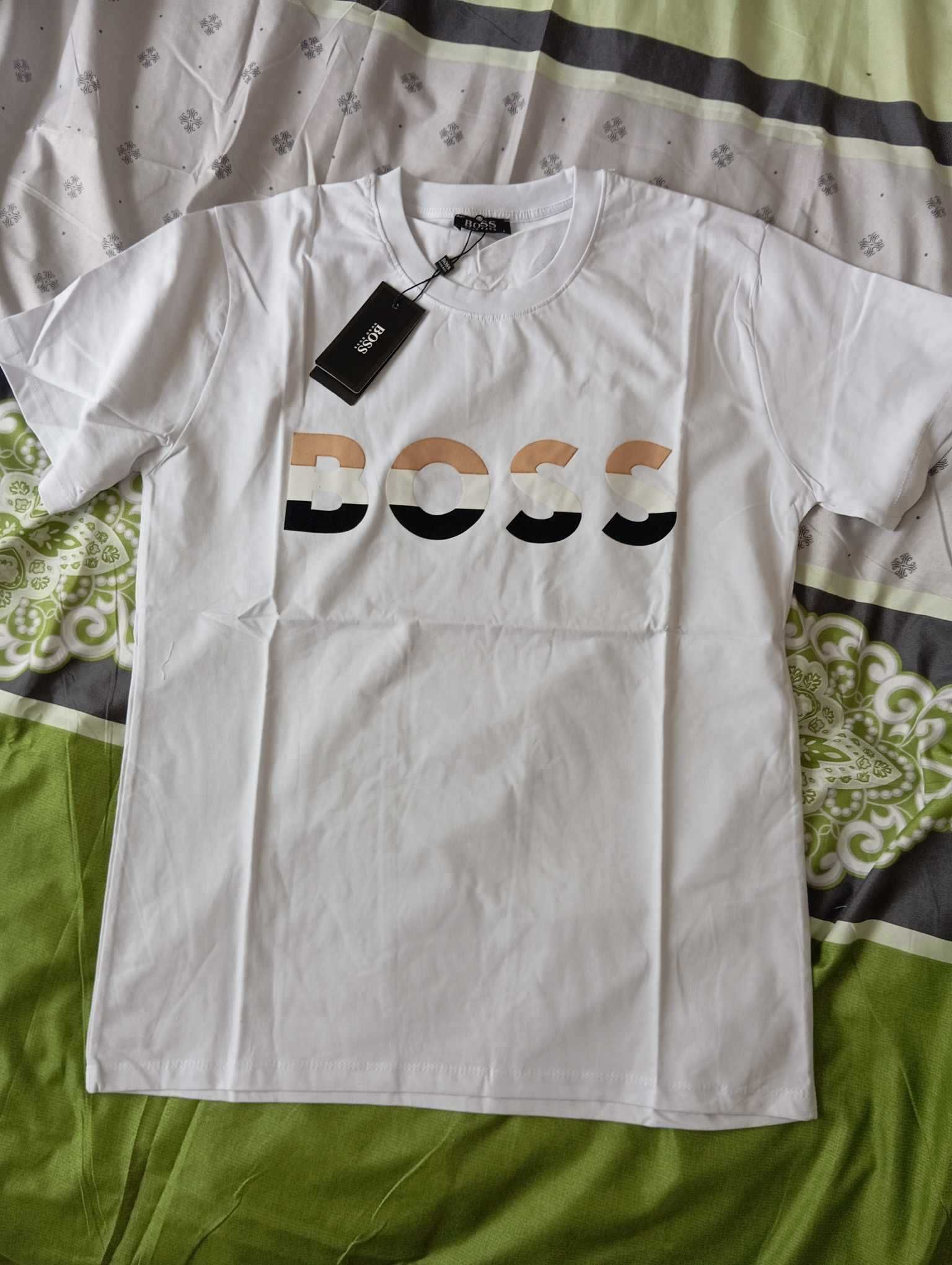 Koszulka Hugo Boss, t-shirt classic, biała L, nowość !!