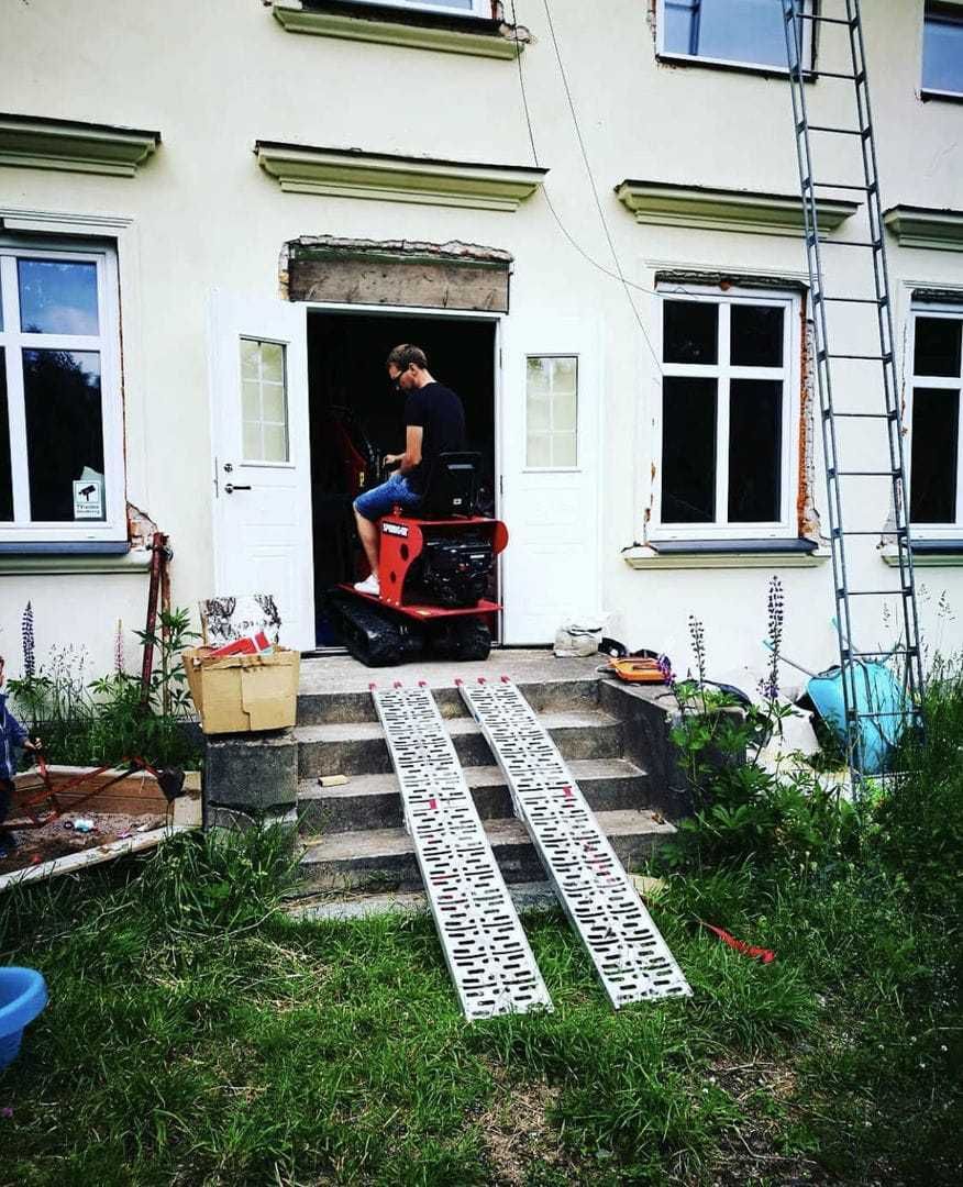 Nowa Elektryczna Minikoparka Mikro koparka Springer-E 400 V 5,5 kW