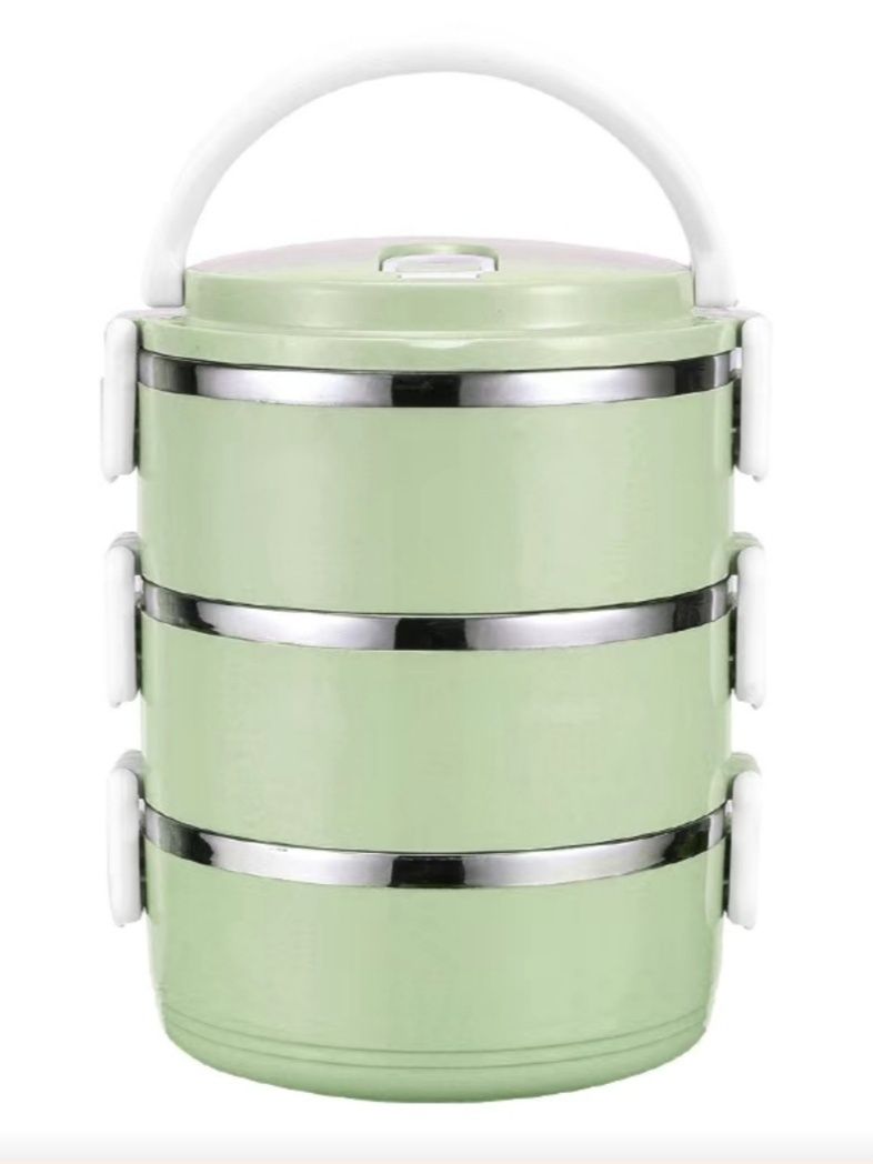 Termos obiadowy 2,8 L pojemnik na żywność lunch box 4 komory czworak