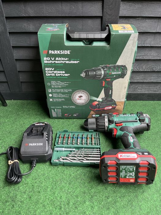 Дриль- шуроповерт акумуляторний Parkside 20V