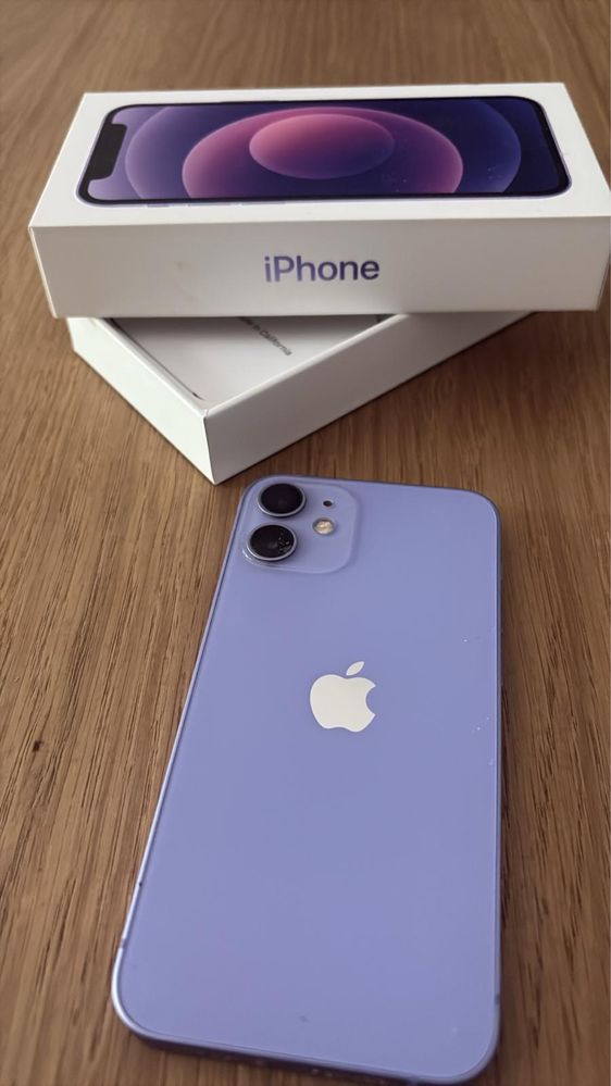 iPhone 12 mini 128GB – Fioletowy – Bardzo dobry stan!