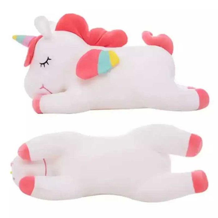 Большой мягкий Единорог 60 см — плюшевая игрушка-обнимашка