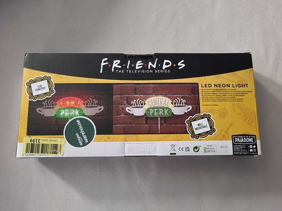 Neon Friends Central Perk Lampka na usb
