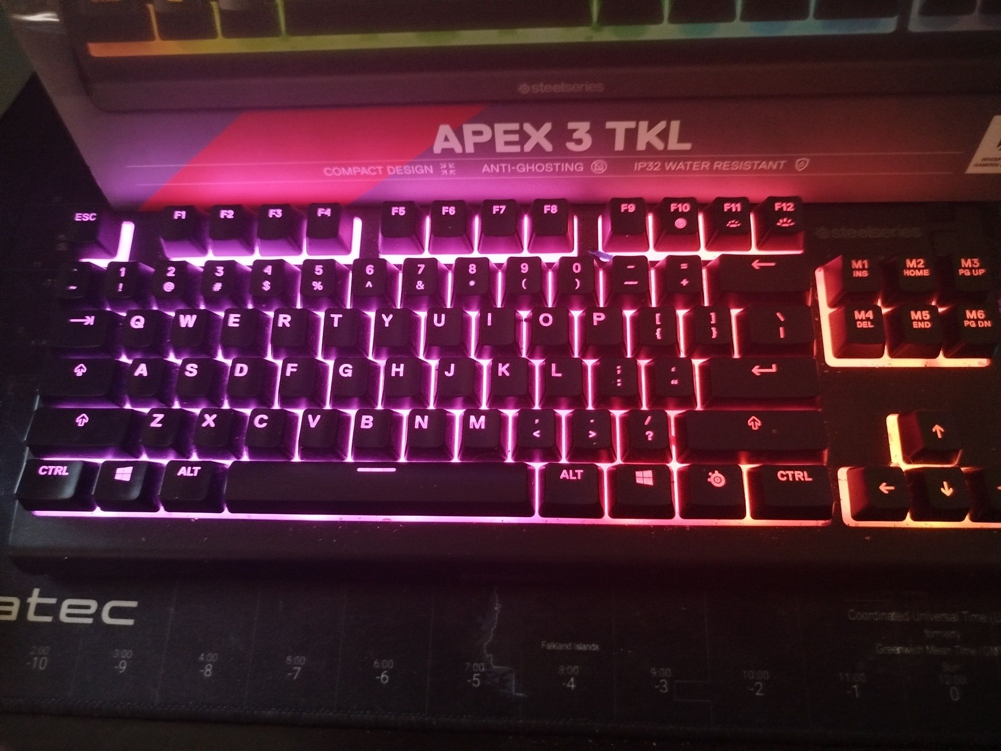 Zestaw gamingowy – SteelSeries Apex 3 TKL + Defender Warlock OKAZJA!!!