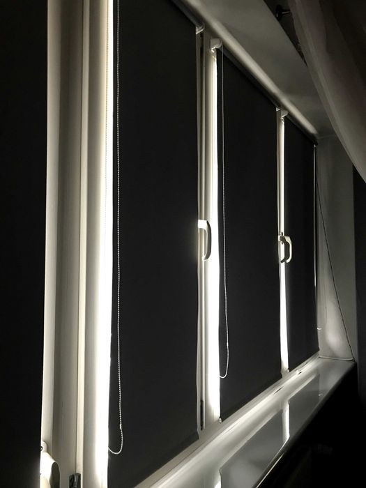 Rolety zaciemniające – 4 szt. na drzwi i okna, Superjednostka