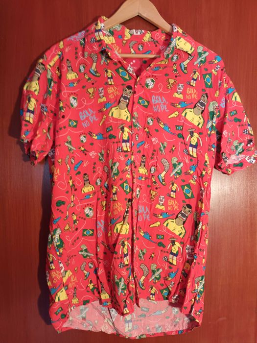 Camisa Manga Curta Estampada