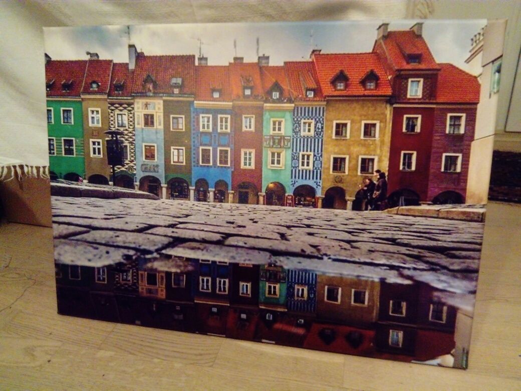 Fotoobraz 50x70 cm Poznań Stary Rynek