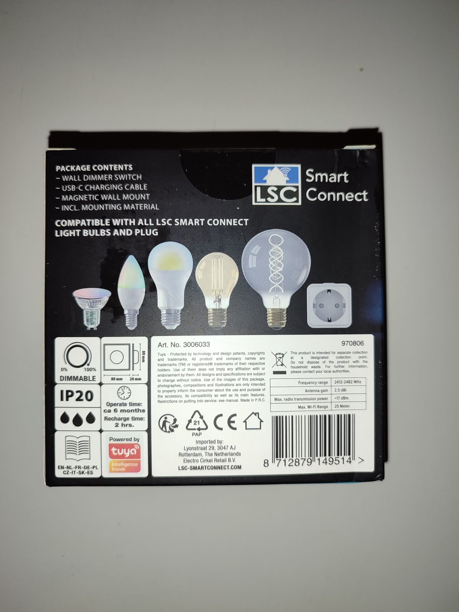 Smart Dimmer Switch LSC - ściemniacz światła