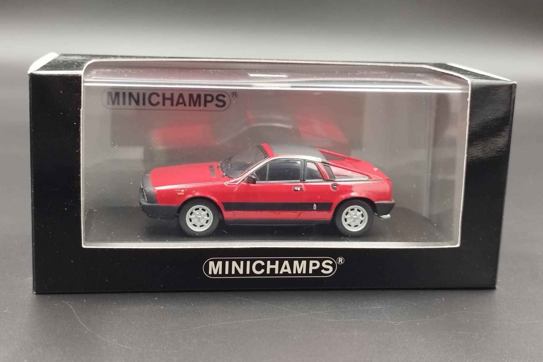 1:43 Lancia Beta Monte Carlo Coupe Red Minichamps