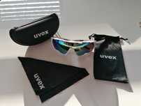 okulary przeciwsłoneczne damskie męskie sportowe uvex UV 400 gogle