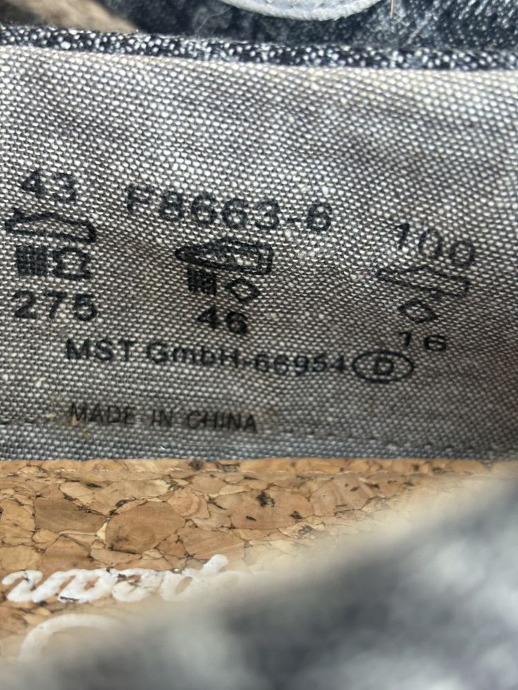 Bugatti denim мокасини котон 43