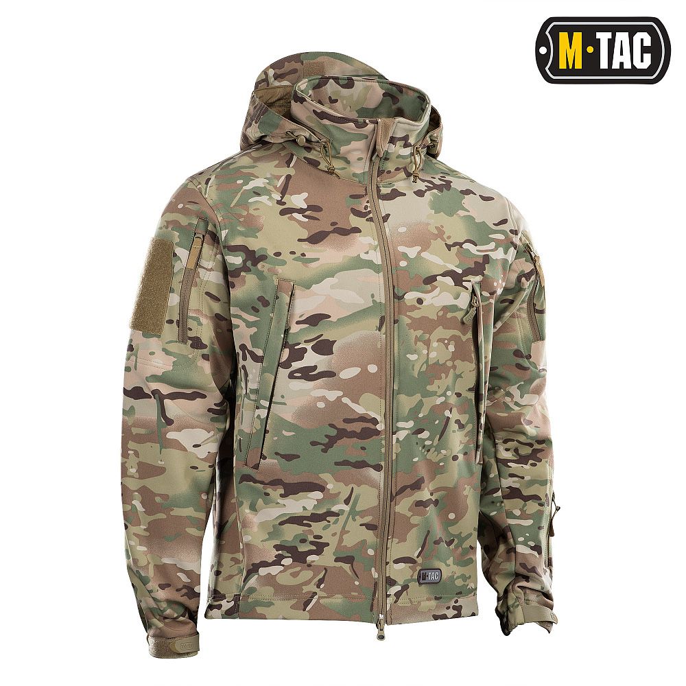 M-TAC куртка Soft Shell MC, мультикам, софтшелл, тактична куртка