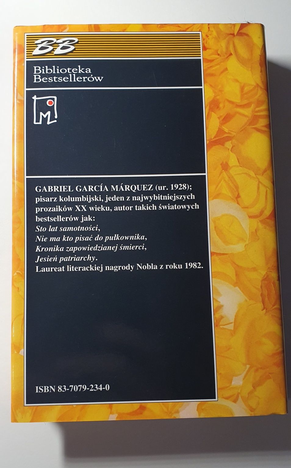 Gabriel Garcia Marquez Miłość w czasach zarazy Biblioteka Bestsellerów