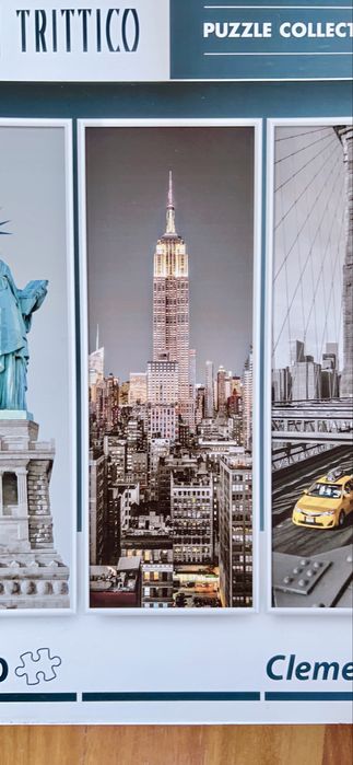 Puzzle triptico Nova Iorque 500 peças cada um