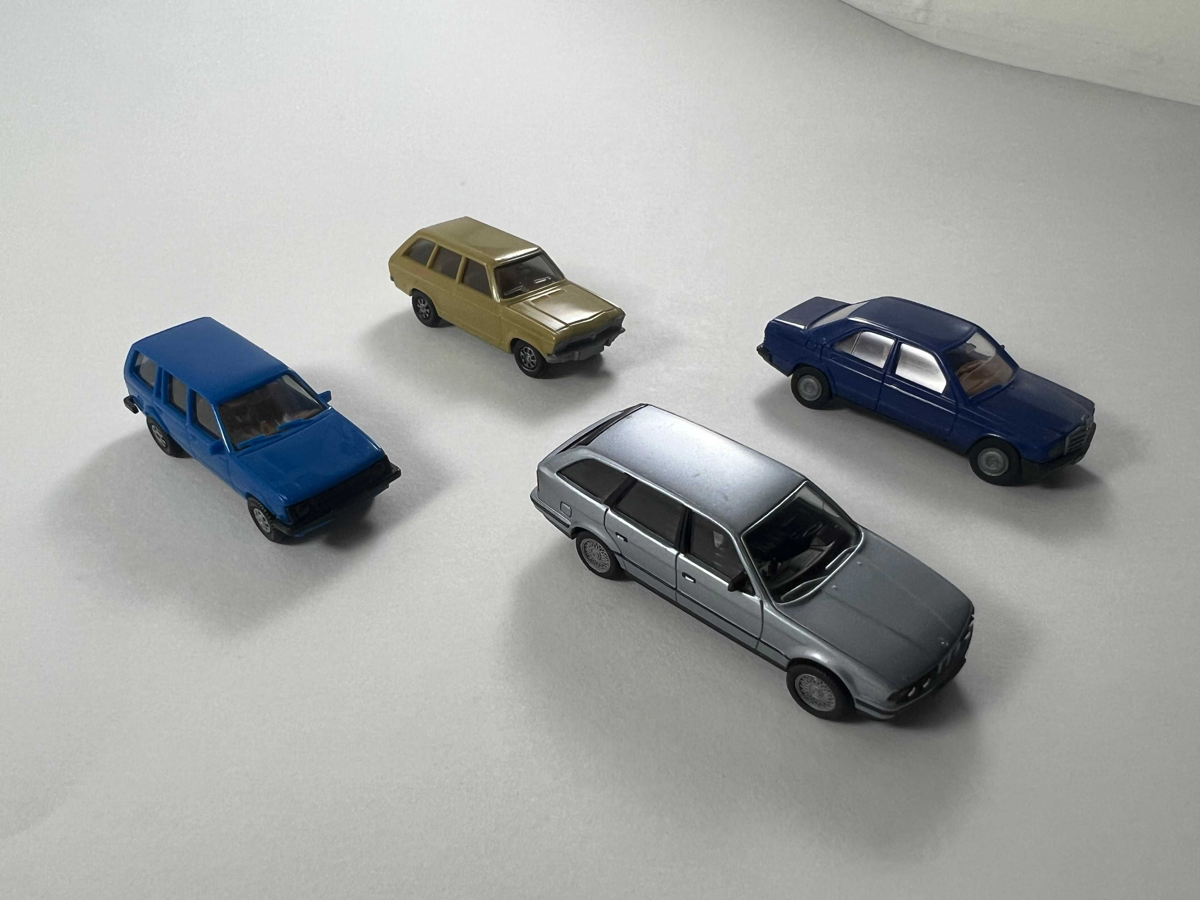 HERPA Pack de 4 Carros, BMW, OPEL, OPEL, MERCEDES-BENZ, Ref. AB0052