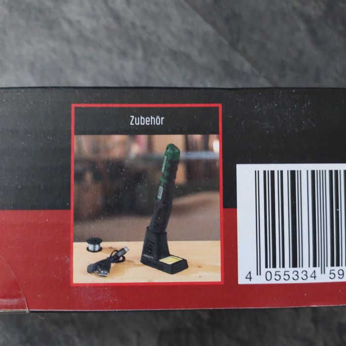 Akumulatorowa kolba lutownicza