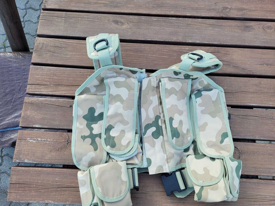 Kamizelka taktyczna polskiej armii camo desert