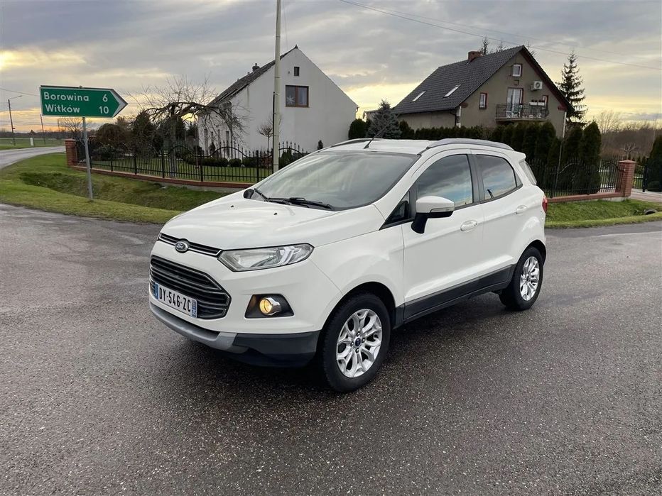 Ford EcoSport 1.0 ecoboost 125 km TITANIUM skóra ALU relingi 2016
