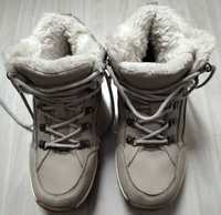 Buty zimowe ocieplane dziewczęce